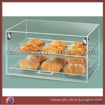 2 Layers Transparent Acrylic Food/Pie Cabinet